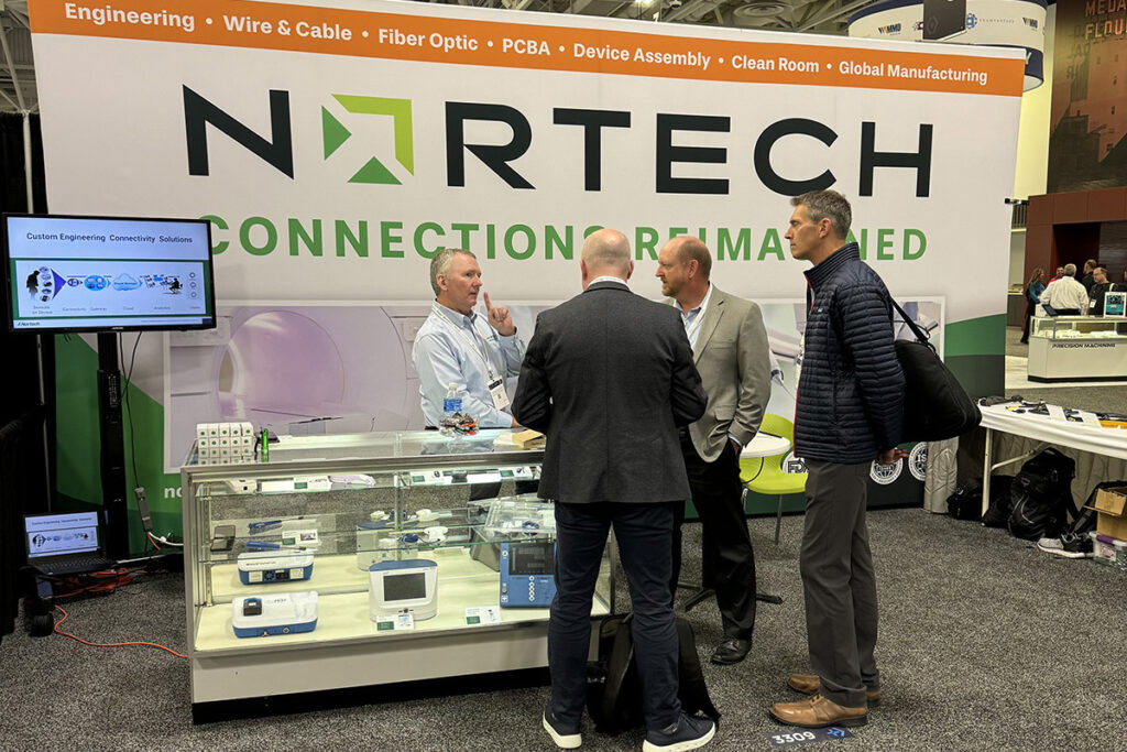 Nortech brand on display at MD&M Minneapolis trade show