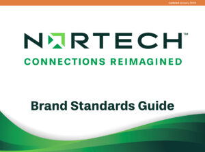 Cover Image of Nortech Brand Standards Guide 2025